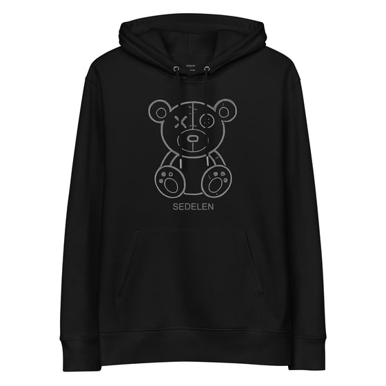 Sedelen Teddy Bear 2.0 Hoodie Schwarz