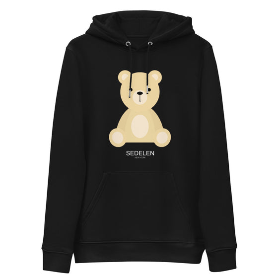 Sedelen Teddy Bear Hoodie Black