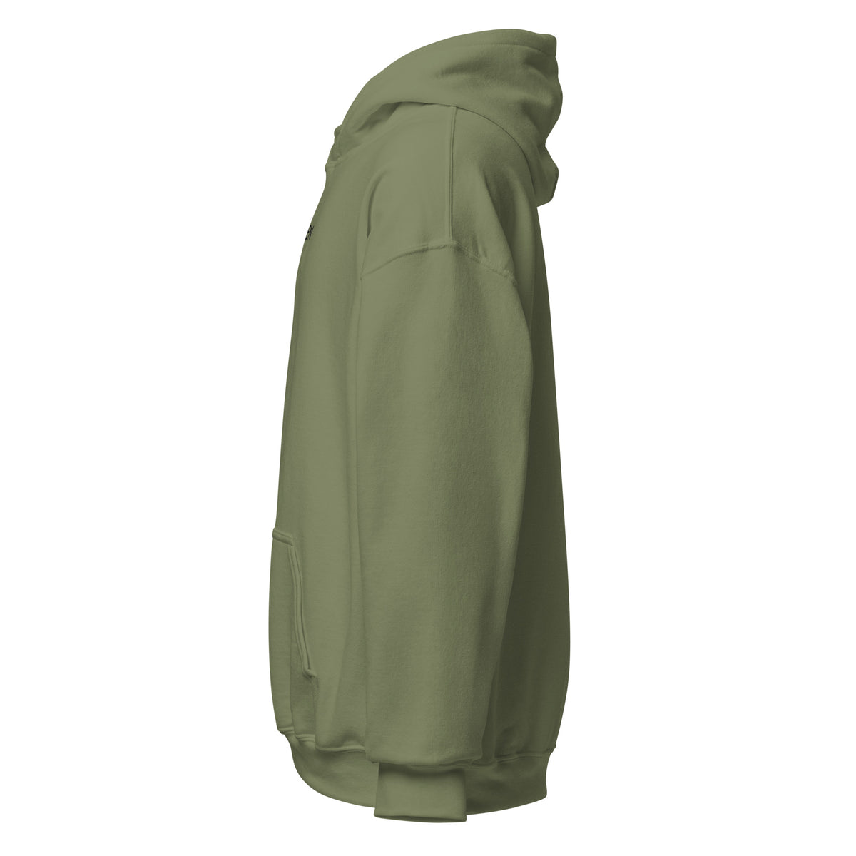 Sedelen Embroidered Hoodie Military Green