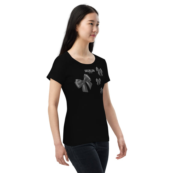 Sedelen Ribbon T-Shirt Black