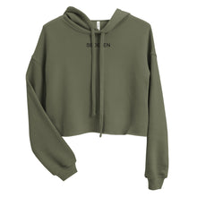  Sedelen Crop-Hoodie Military Green