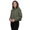 Sedelen Crop-Hoodie Military Green